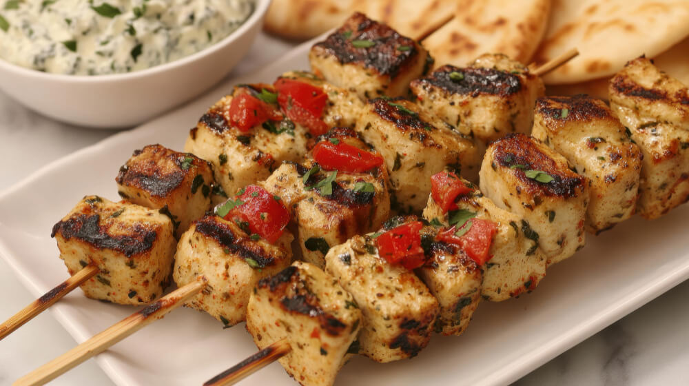 Malai Paneer Tikka Kabab