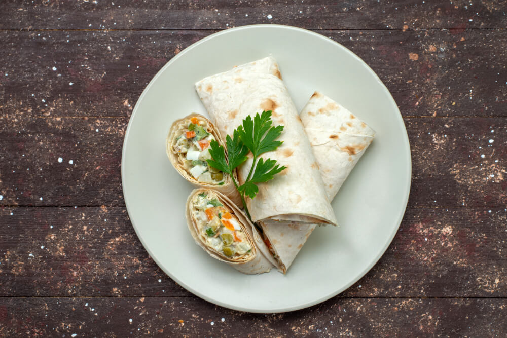 Malai Paneer Roll